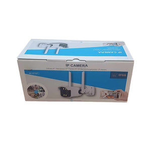 Telecamera WiFi da Interno Esterno Video Sorveglianza Bullet di Sicurezza 3MP Full HD 2304x1296p IP66 Impermeabile 90 gradi