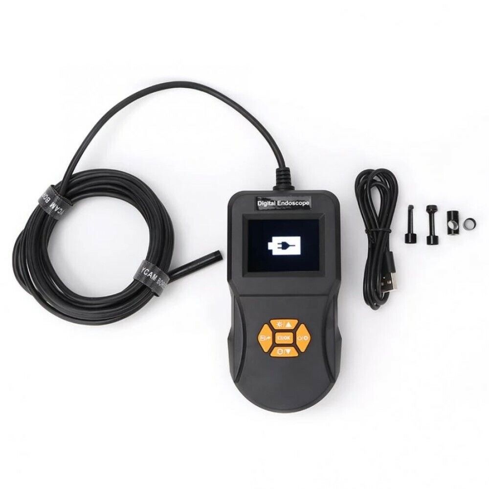 Telecamera endoscopica con monitor lcd 6 Led sonda 5M foto video SD 90358