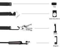Telecamera endoscopica con monitor lcd 6 Led sonda 5M foto video SD 90358