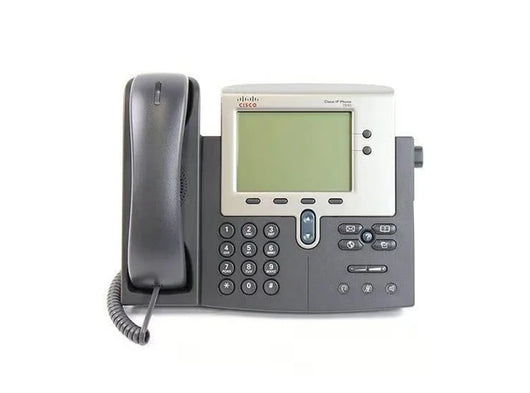 Telefono Voip IP Cisco POE 7940 Display per Aziende Ufficio Vivavoce a Cornetta - Prodotto Usato privo di cavi e alimentatore