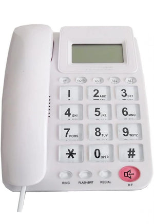 Telefono fisso con tasti grandi Per Casa Hotel Display calcolatrice FO-85011 CID
