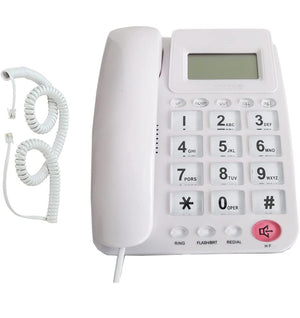 Telefono fisso con tasti grandi Per Casa Hotel Display calcolatrice FO-85011 CID