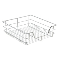 Set di 2 Cassetti Telescopici Estraibili a Rete con Guide in Acciaio 57x44x14 cm [en.casa]