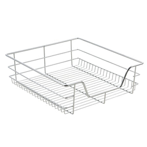 Set di 2 Cassetti Telescopici Estraibili a Rete con Guide in Acciaio 57x44x14 cm [en.casa]