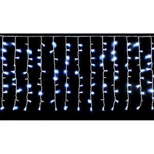 Tenda Luminosa Da Esterno IP65 3M X 1M Con 200 Luci Led Bianco Freddo Con Connettore Prolungabile