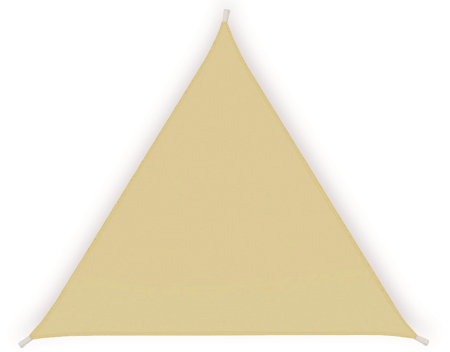 Tenda a vela parasole, ombreggiante, in poliestere impermeabile 5x5x5mt beige Fredi