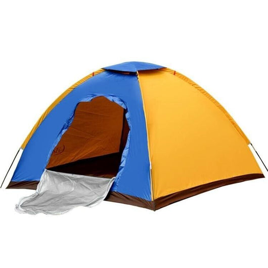 Tenda da campeggio canadese 4 posti persone con zanzariera mare camping 94927