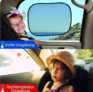 Tendine Parasole Auto Bambini, tendine finestrino  2Pz 44x36cm Art.70162