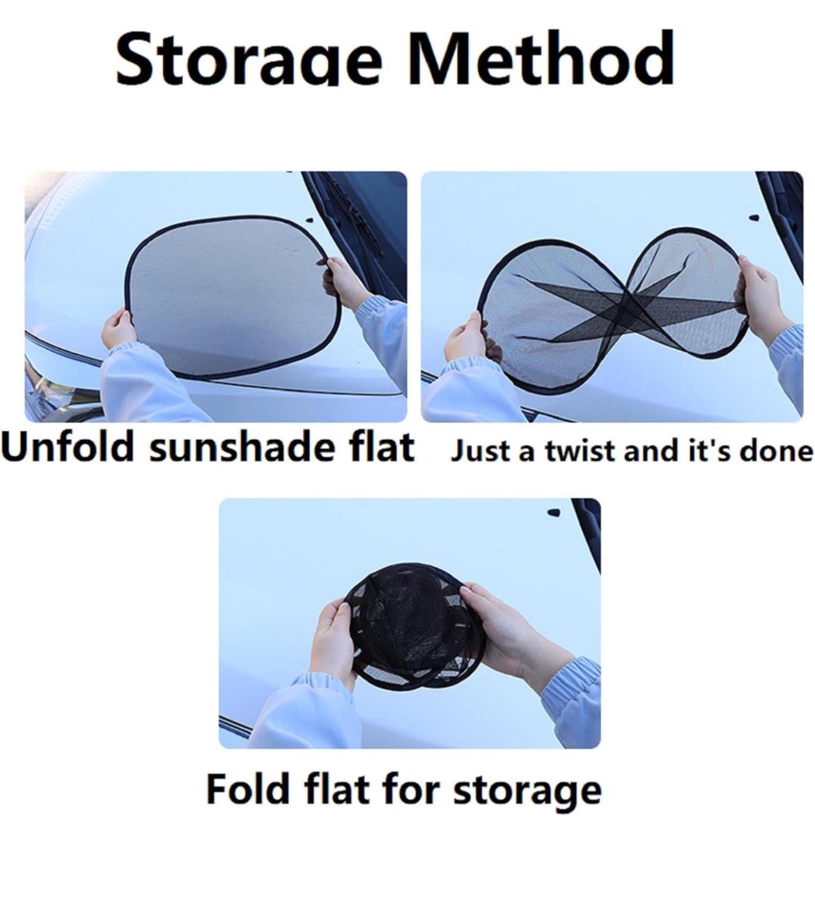 Tendine Parasole Auto Bambini, tendine finestrino  2Pz 44x36cm Art.70162