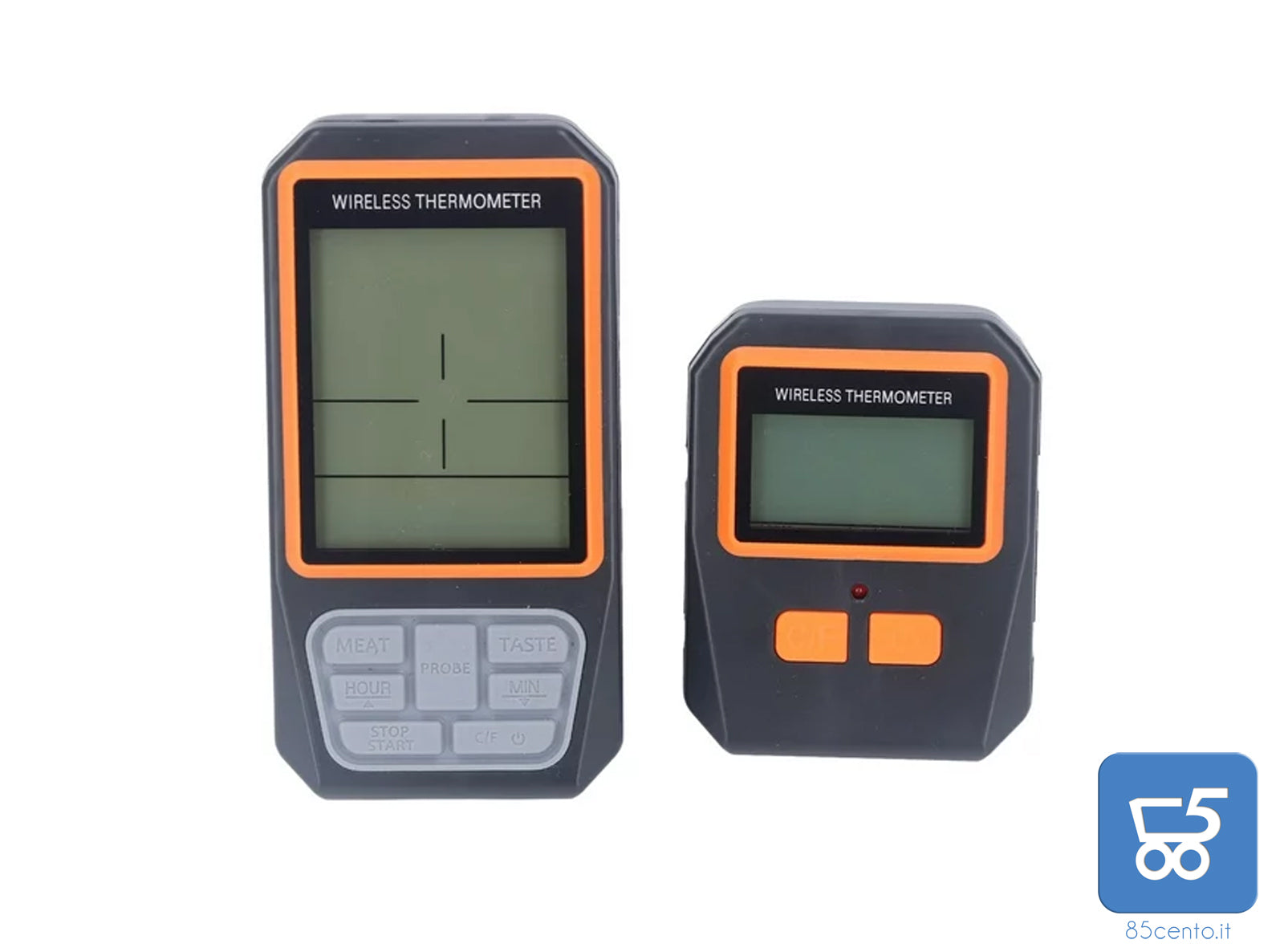 Termometro Wireless per Barbecue Digitale Costruzione Robusta a Batterie