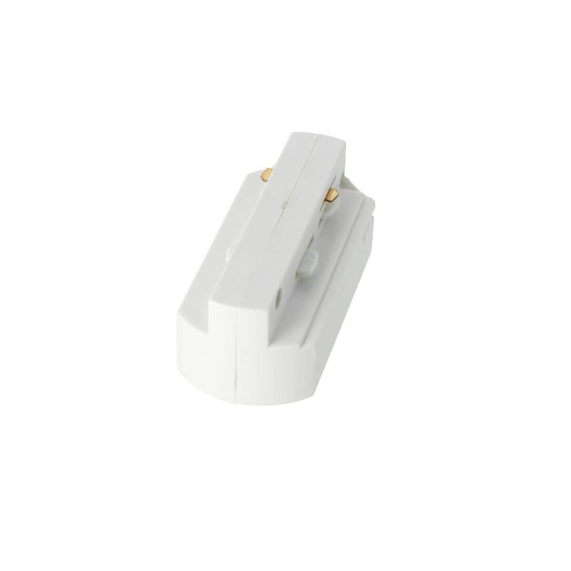 Testa Alimentazione Colore Bianco Per Faro Led Binario Mono Fase CB0070 CB7170 CB7270 CB7370