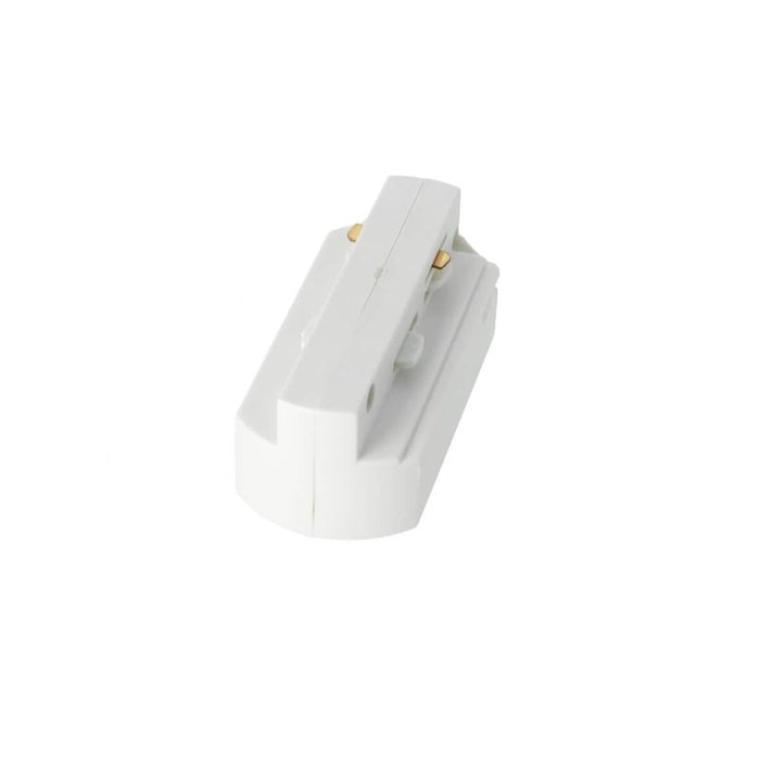 Testa Alimentazione Colore Bianco Per Faro Led Binario Mono Fase CB0070 CB7170 CB7270 CB7370