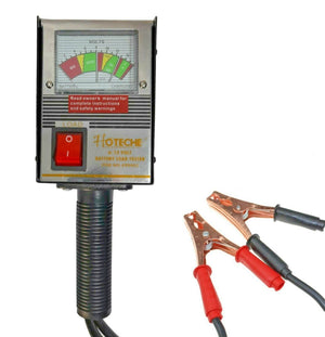 Tester batteria analogico 6-12 VOLT per auto bus moto barca camion 125A 690403