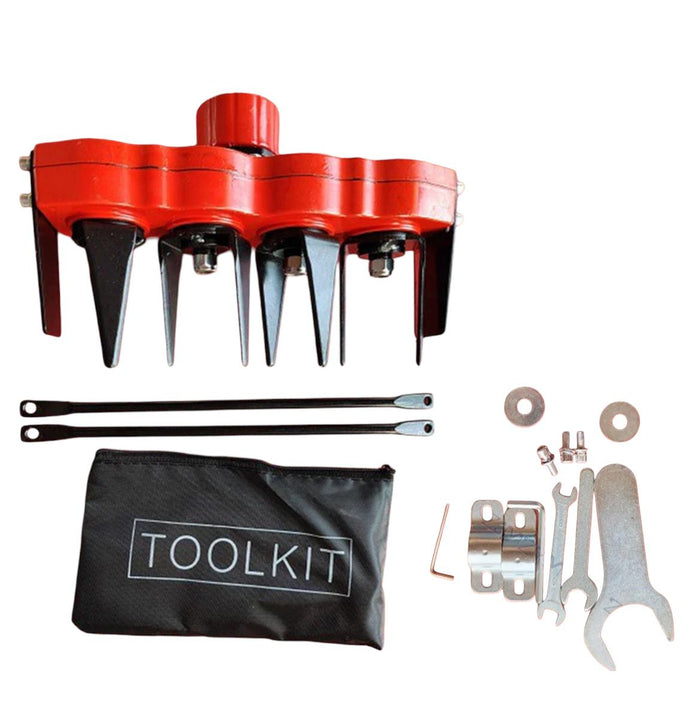 Testina Fresa Per Decespugliatore Universale A 4 Denti Di Fresatura Elimina Erba