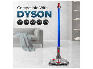 Testina Mocio Compatibile con Dyson Elettrico modelli V7 V8 V10 V11 V15 con 6 Panni Lavabili e 1 Serbatoio dell'Acqua Rimovibile