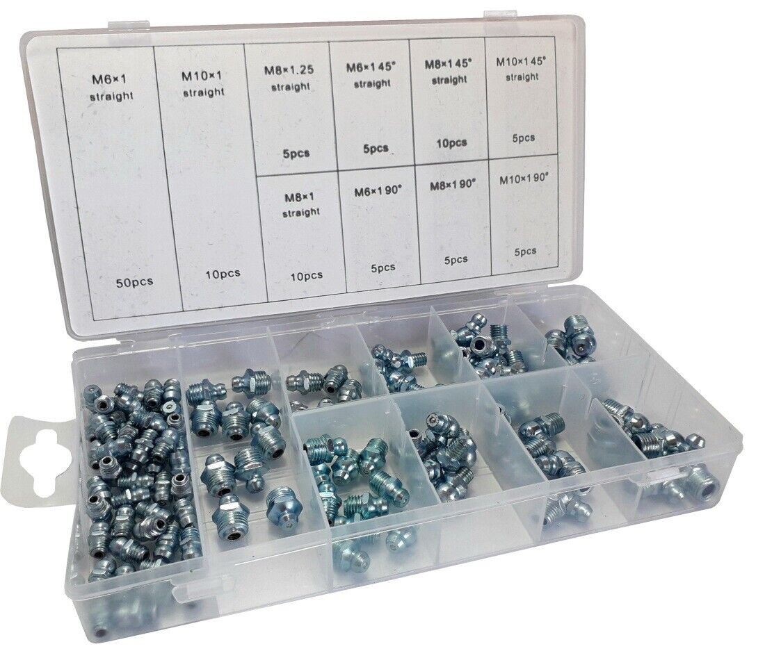 Testine ingrassatori 110 PZ ingrassatore trattore camion pala meccanica 10 misur