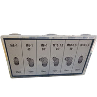 Testine ingrassatori 110 PZ ingrassatore trattore camion pala meccanica 6 misure