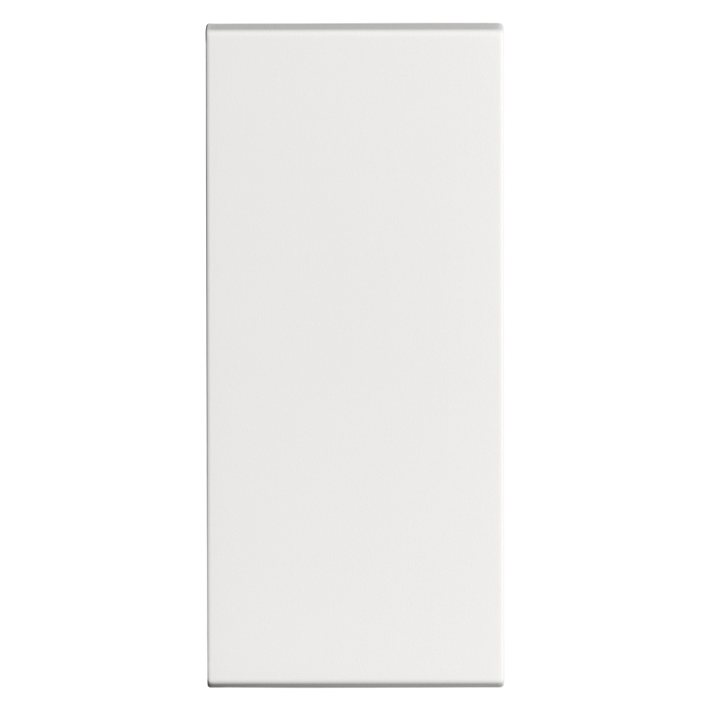 Bticino living now cover copriforo 1 modulo per supporti compatibili *** colore bianco, confezione 1