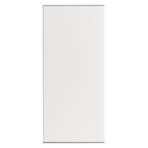 Bticino living now cover copriforo 1 modulo per supporti compatibili *** colore bianco, confezione 1