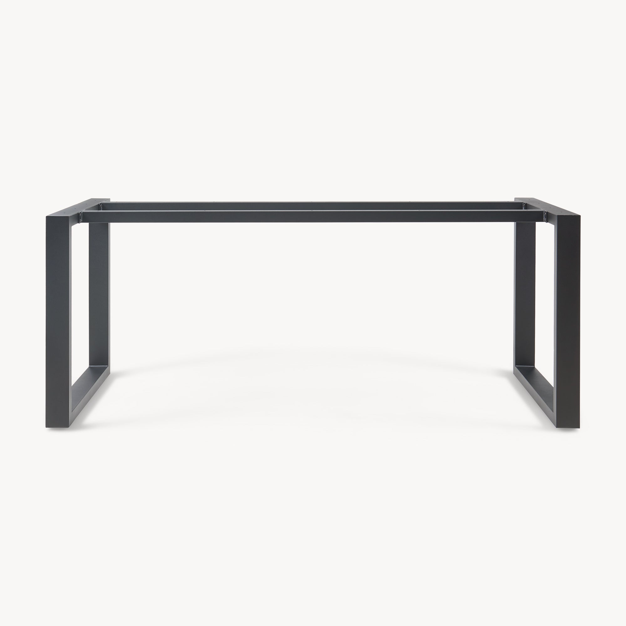 Telaio per Tavolo 'Fai da Te' Vestmalu Struttura a Gambe Rettangolari 120 x 70 x 72 cm - Nero [en.casa]