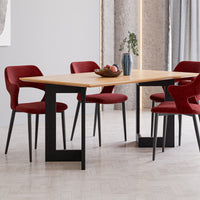 Set di 2 Gambe Kaskinen per Mobili Fai da Te Altezza 72 cm Acciaio Nero [en.casa]