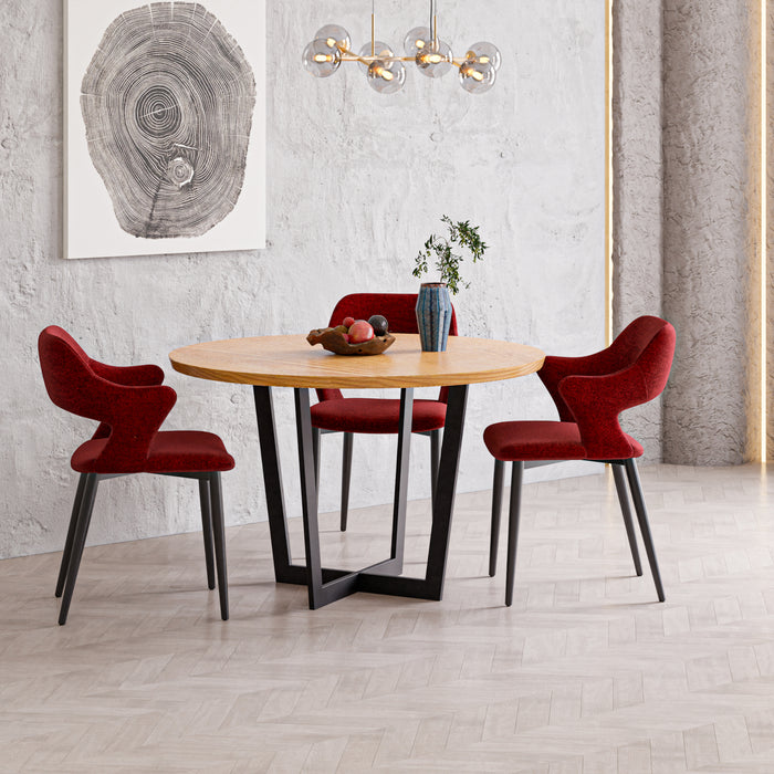 Gamba Centrale Kaustinen per Mobili Fai da Te Altezza 72 cm Acciaio Nero [en.casa]