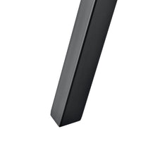 Set di 2 gambe per tavolo per mobili in metallo 40 cm nere 03_0003646