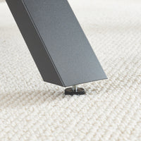 Set Greith di 2 Gambe a X per Mobili Fai da Te (AxL) 72 x 59 cm in Acciaio - Nero [en.casa]