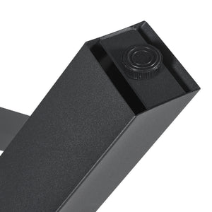 Set Greith di 2 Gambe a X per Mobili Fai da Te (AxL) 72 x 79 cm in Acciaio - Nero [en.casa]