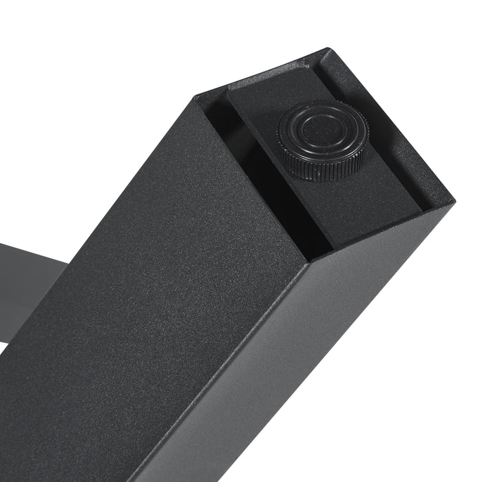 Set Greith di 2 Gambe a X per Mobili Fai da Te (AxL) 72 x 79 cm in Acciaio - Nero [en.casa]