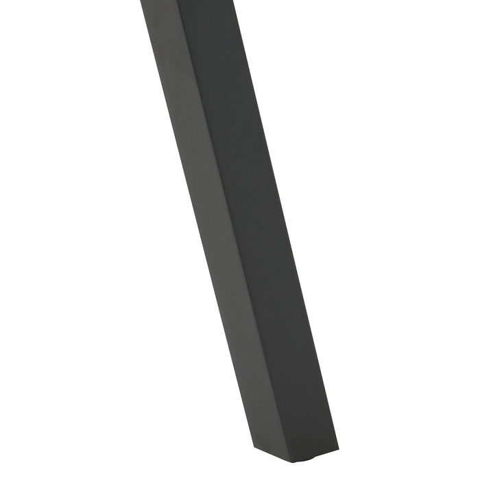 Set di 2 Gambe Heustreu per Mobili Fai da Te - Altezza 72 cm - Acciaio Nero [en.casa]