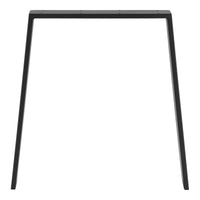 Set di 2 Gambe in Acciaio 'Kraftisried' per Tavolo Fai da Te - Altezza 72 cm - Nero Opaco [en.casa]