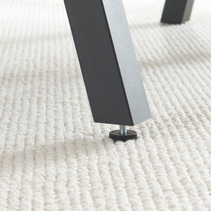 Set di 2 Gambe Mariager per Mobili 'Fai da Te' - Altezza 42 cm - Acciaio Nero [en.casa]