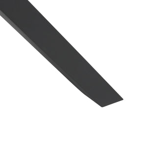 Set di 2 Gambe a Forma di X Maribo per Mobili 'Fai da Te' - Altezza 72 cm - Acciaio Nero [en.casa]