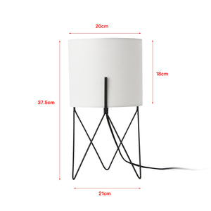 Lampada da Comodino Slough in Stile Treppiede - lux.pro