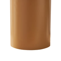 Lampada da Tavolo Cilindrica Kömn in Metallo 37 x Ø30 cm - Marrone lux.pro