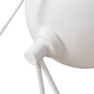 Lampada da Tavolo Scrivania Oldibro in Metallo con Paralume Semisferico 45 x 28 x 15 cm - Bianco lux.pro