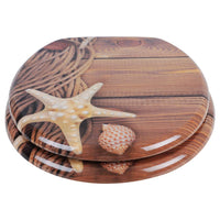 Sedile WC in MDF con meccanismo di abbassamento automatico marittimo 19_0000692