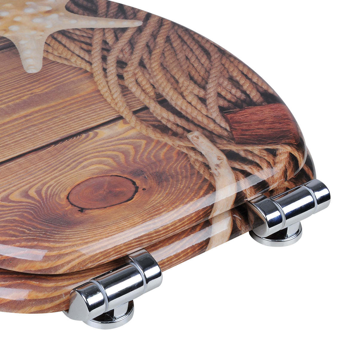 Sedile WC in MDF con meccanismo di abbassamento automatico marittimo 19_0000692