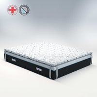 Topper matrimoniale in memory TERMOREGOLATORE 160x190cm; Memory foam alto 5 cm; rinfrescante; antisudorazione; lavabile; detraibile