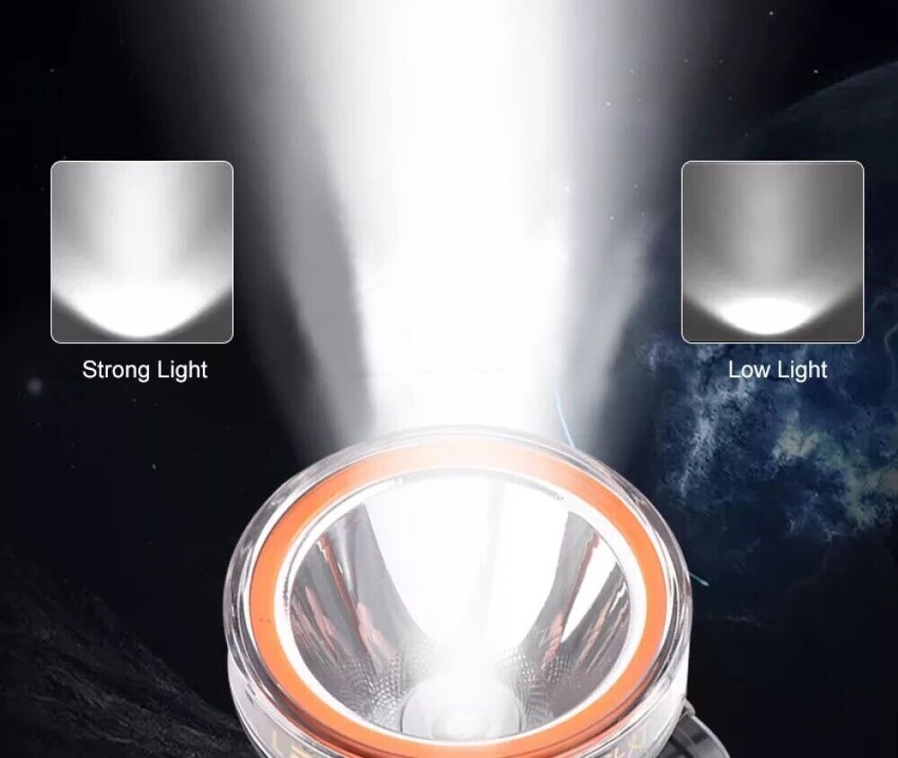 Torcia frontale a led ricaricabile subacquea waterproof immersioni 50mt AB-Z990