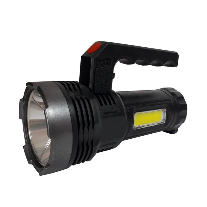 Torcia lampada led ricaricabile con pannello solare USB 1 + 14 LED SMD Art. 828