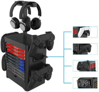 Torre porta giochi PS4 PS5 XBOX CD cuffie joystick HD3450