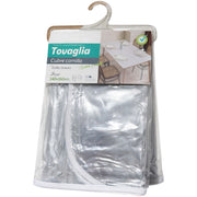 Tovaglia Trasparente per Tavolo 140x160 cm Copritavolo in PVC Impermeabile Antimacchia 3283405