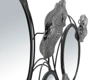 Pannello/Specchio Dark Round Cm 117X5,5X49