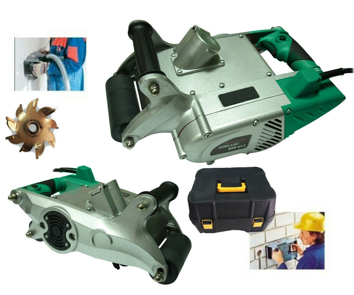 Tracciatrice Scanalatrice Scanalatore a fresa 25mm per muro professionale 1100 W