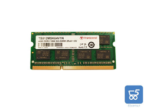 Transcend Memoria RAM 4 GB DDR3 1066 TS512MSK64V1H per portatili notebook
