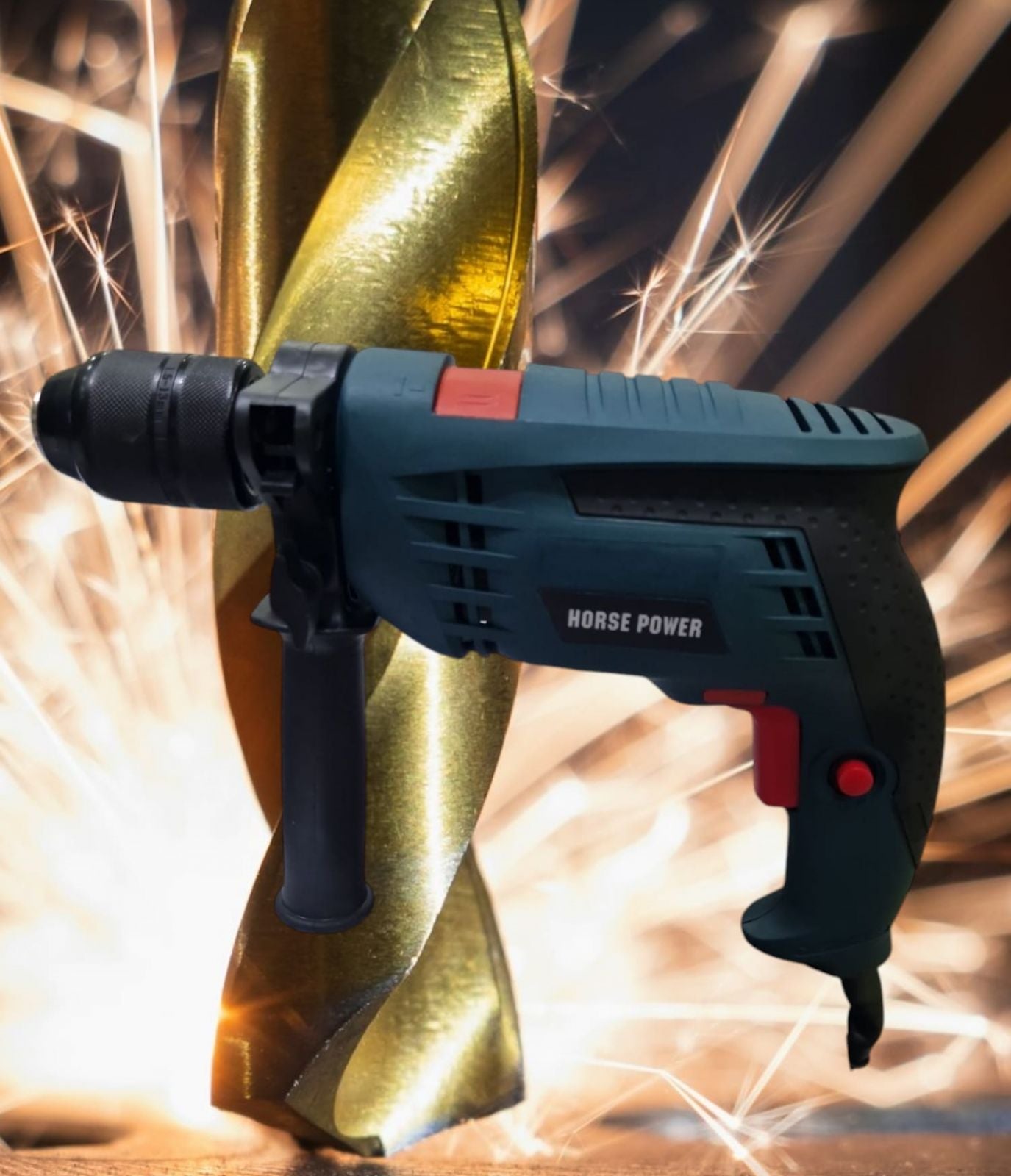 Trapano Avvitatore a percussione elettrico 1050W 2700RPM mandrino 13mm PID0019