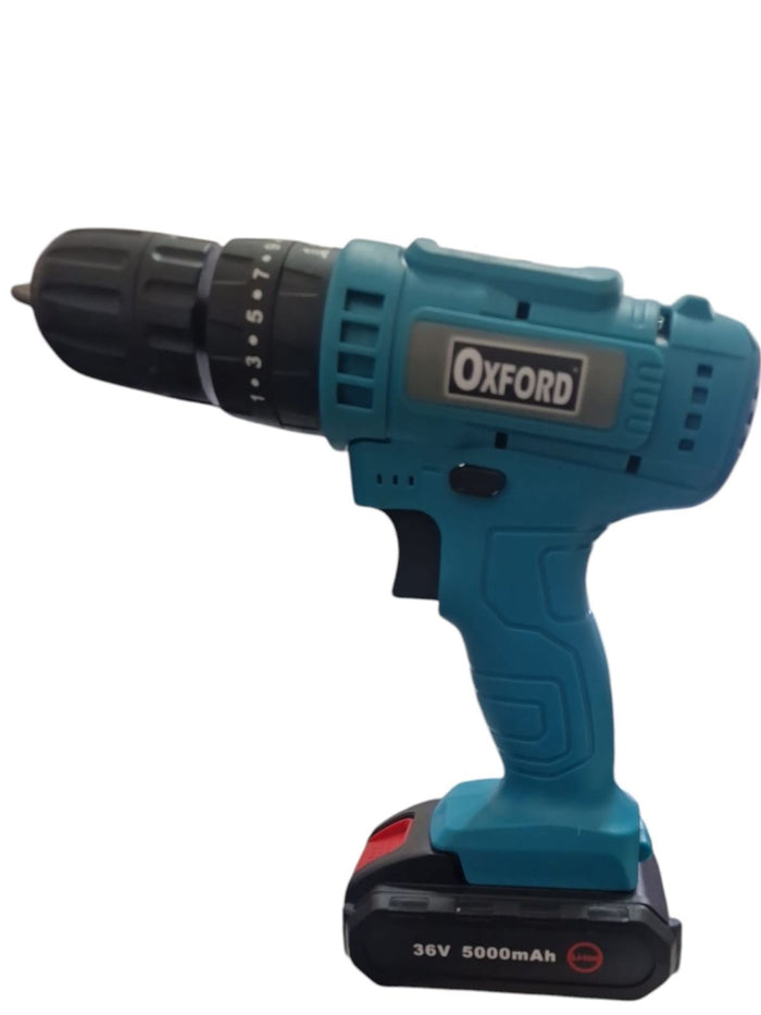 Trapano avvitatore doppia batteria a litio 36V 5ah valigia 24 accessori