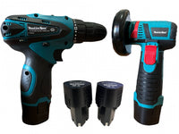 Trapano avvitatore + mini smerigliatrice flex 76mm 48V MLS2010